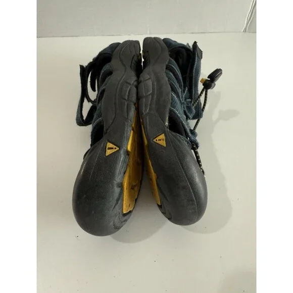 Keen Navy Blue Sandals Sport Hiking Waterproof Shoes Youth Size 4 - Picture 6 of 13